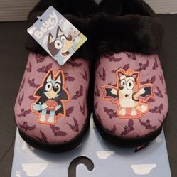 Womens Size Large Bluey Slippers 