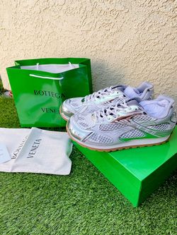 Bottega Veneta Orbit Sneakers Silver