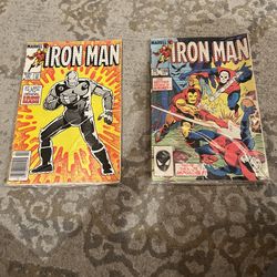 Iron Man 1985 4 Comics Front And Back