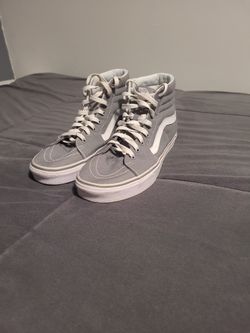 Grey Vans Sk8-Hi 9.5