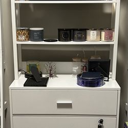 Bookshelf With Drawers/ Filing Cabinet 