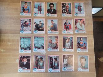Superman 1978 Trading Cards