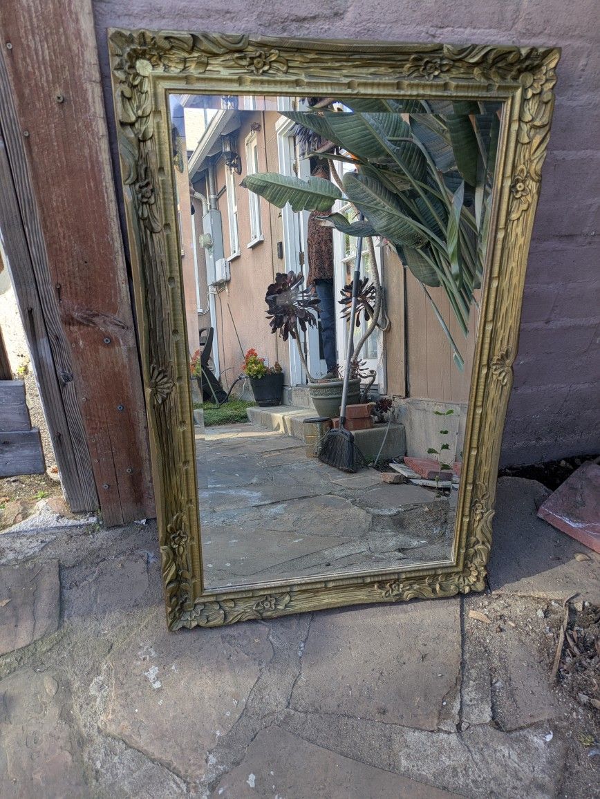 Large Antique French Mirror