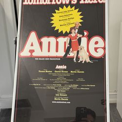 Annie Framed Poster 22x14