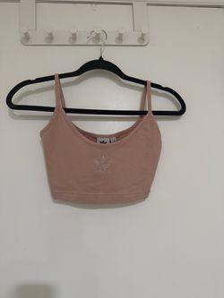 Adorable adidas rhinestones top size 2xs