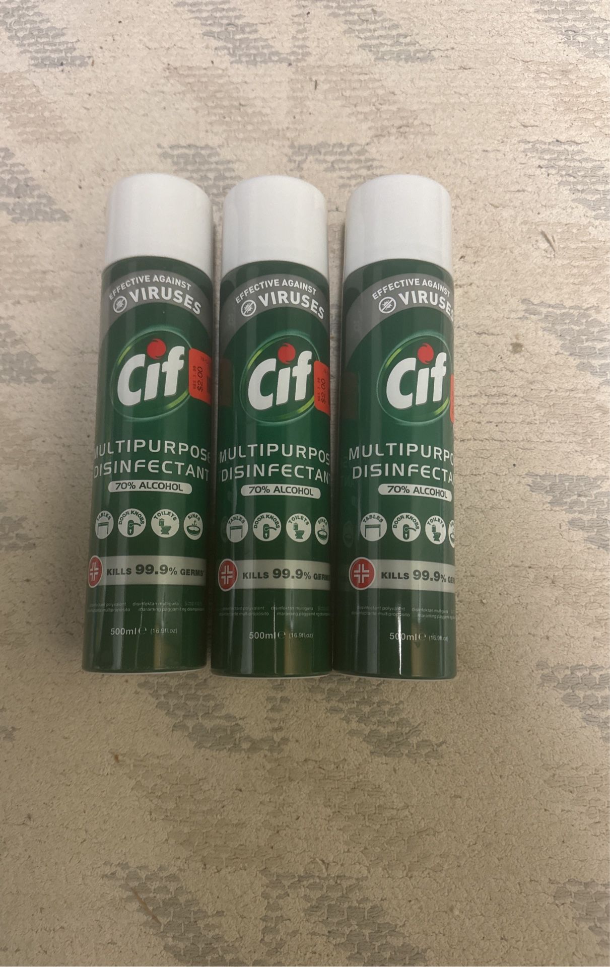 3 Cif Disinfectant