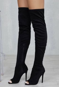 Over the knee boot