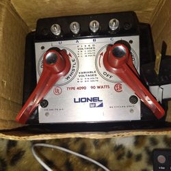 Lionel Multi control Transformer 