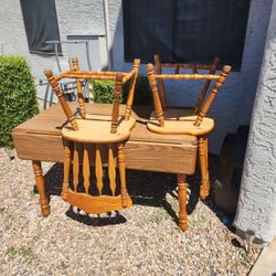 Dining Table With 2 Chairs 