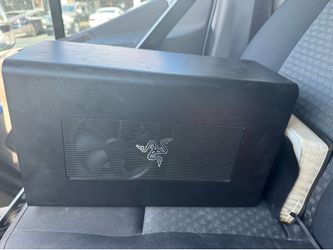 Razer Core X External GPU Enclosure with AMD Radeon Pro WX 7100