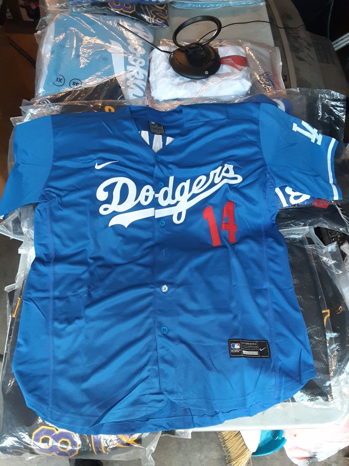 Kike Hernandez#14 blue/white/red la Dodgers Jersey 2020 for Sale