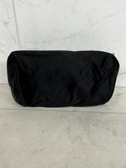 Prada Mini Black Nylon Cosmetic  Makeup Bag - Authentic -(PO1018900) -Very Good Condition