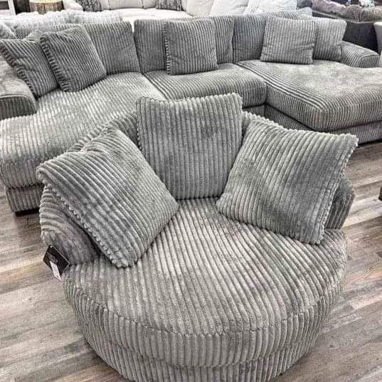 Ashley Plush Oversized Swivel Chair TikTok Famous Chair