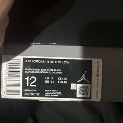 Jordan 11 Retro Low Legend Blue