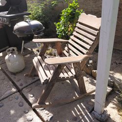 Wood Rocking Patio  Chair