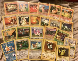 Vintage Pokémon Gym Heroes/Challenge NM/LP
