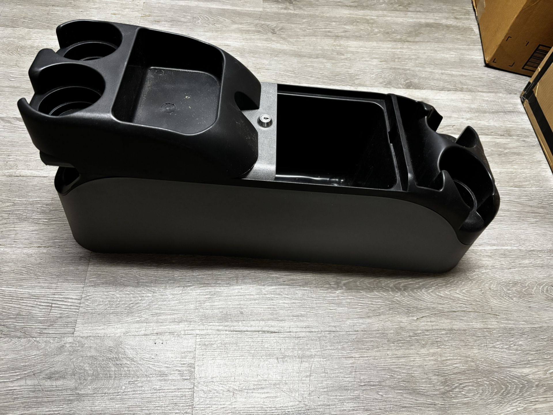 Locking Center Console For Car New