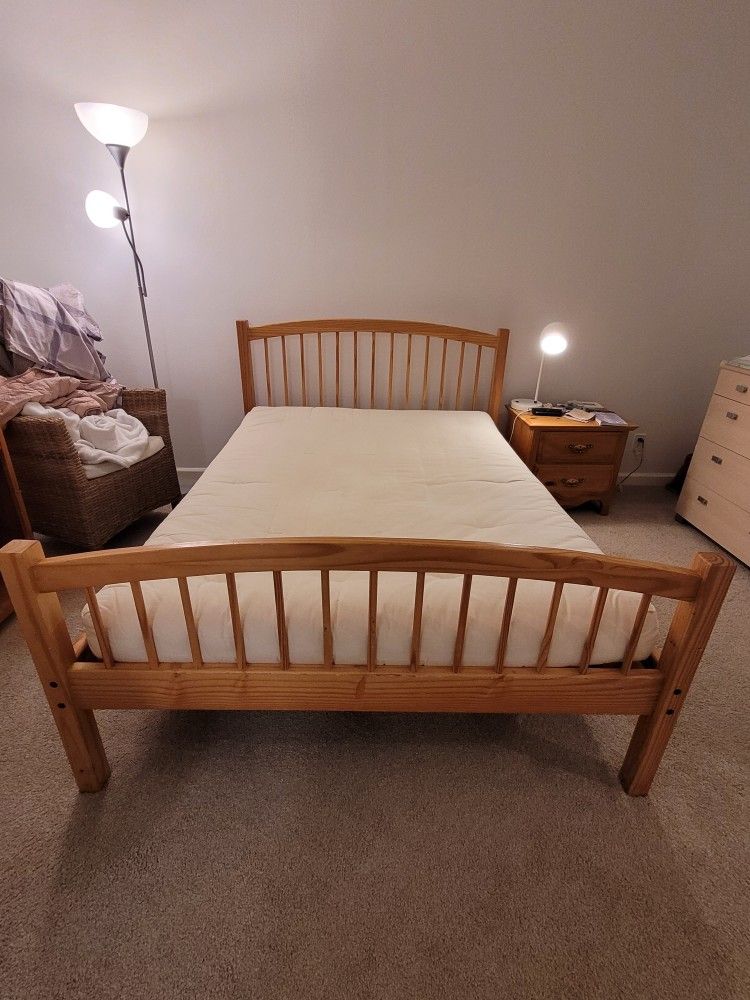 Futon Style Mattress, No Bed Frame.