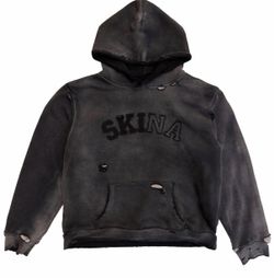 Brand New Distressed Skina los angeles Hoodie