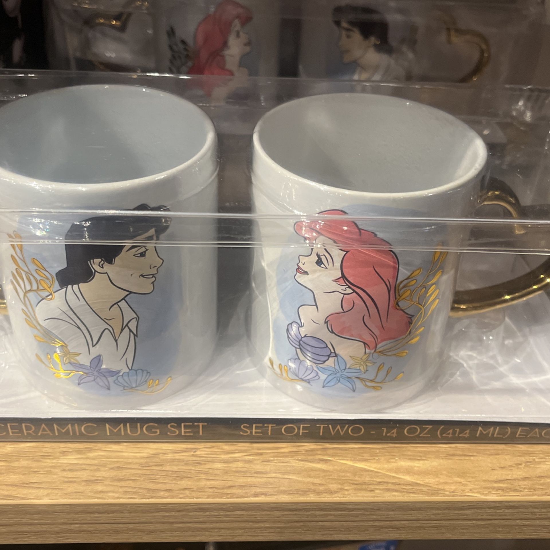 Ariel And Prince Mugs Set 