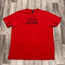 SIZE XXL MENS VINTAGE POLO RALPH LAUREN POLO JEANS VNECK JERSEY Y2K SHIRT