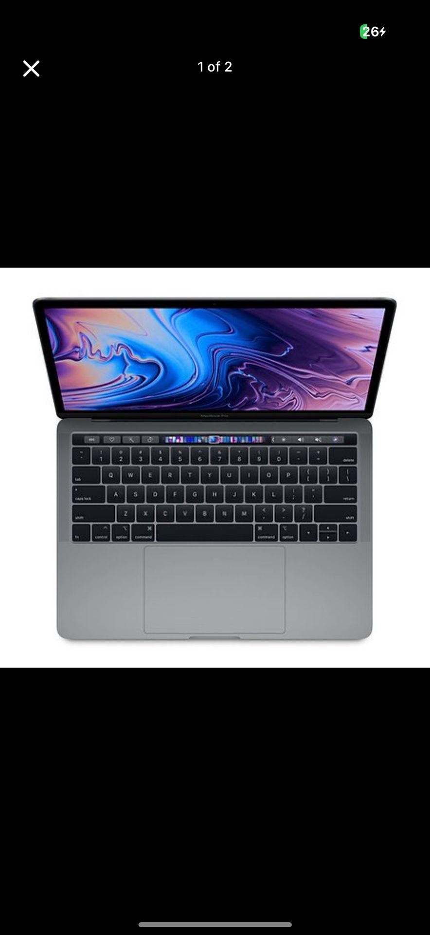 MacBook Pro Touch Bar - 2019 (Like New) - 128 GB