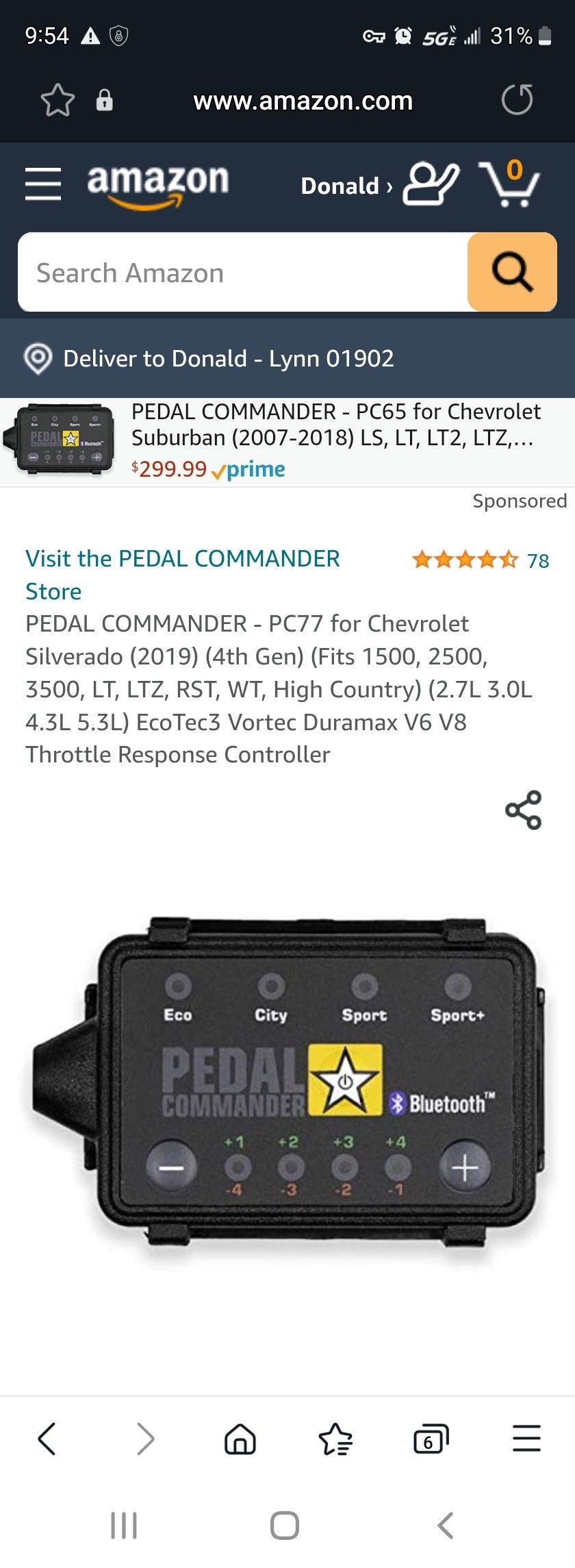 Power Commander Pc77 Throttle $$