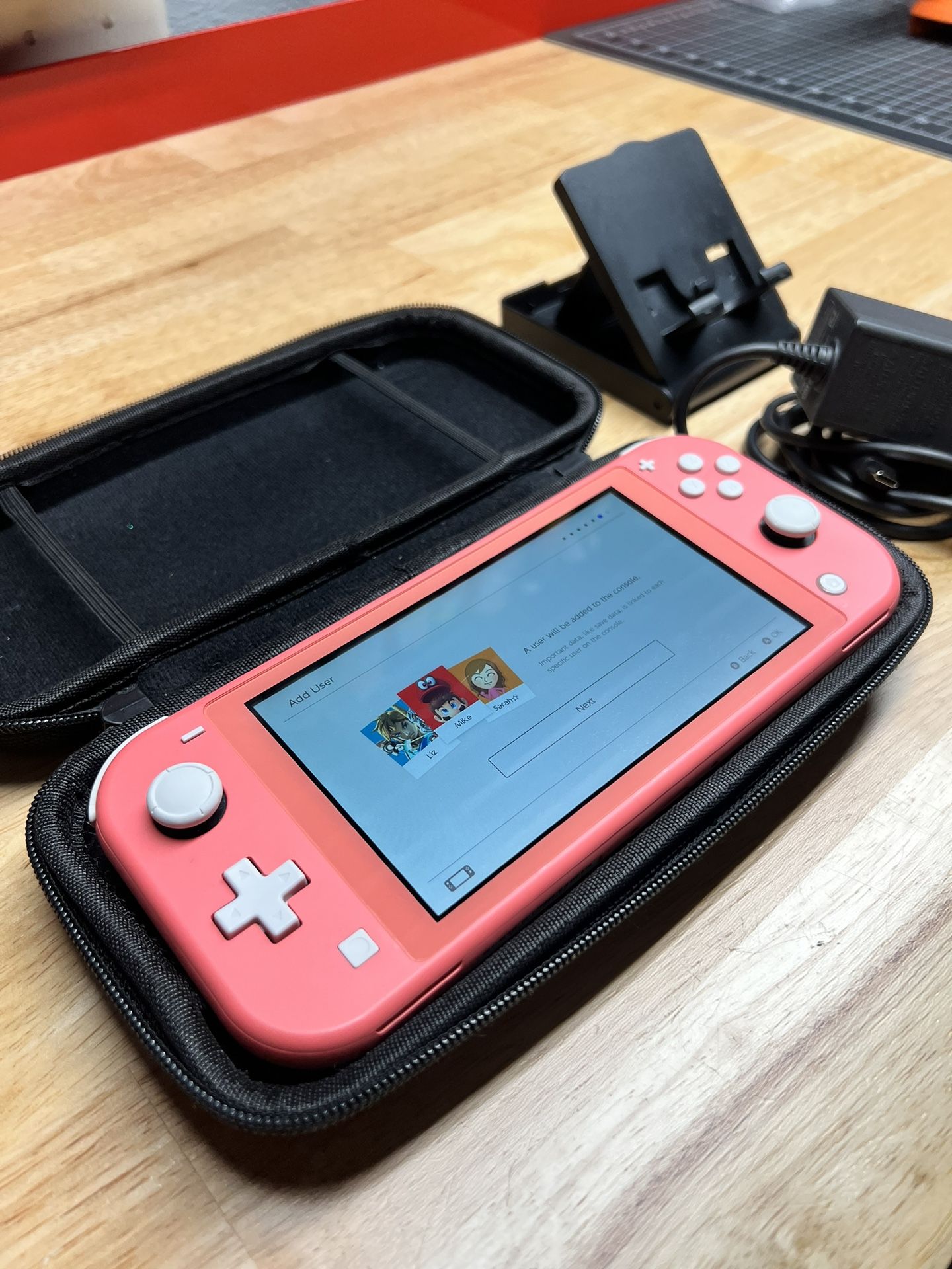 Nintendo Switch Lite Coral Pink