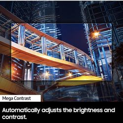 SAMSUNG 85” DU8000 SERIES SMART TV LED 4K HDR 120HZ  BY TYZEN OS  NEW  OPEN BOX WITH GUARANTEE💯✅📺✅