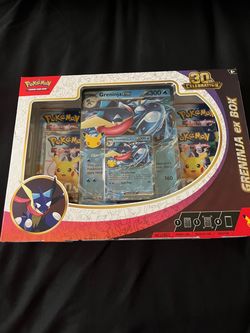 TCG Greninja ex Box 30th Celebration