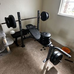 Weight Bench And Bike