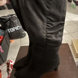 East 5th black boots