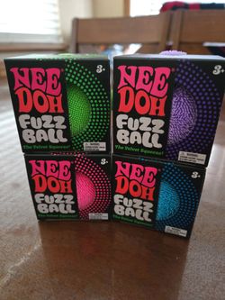 New Needoh Fuzzball (various colors)