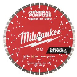 Milwaukee 14 in. Ultra Segmented General Purpose Diamond Blade