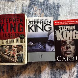 Stephen King books