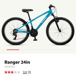 schwinn ranger 24 inch mountain bike $175 each or 2 for $300
