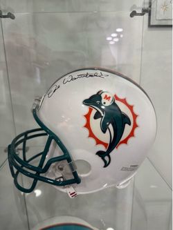 Miami Dolphins Full Size Helmet Signed by Dave Wandstadt no coa
