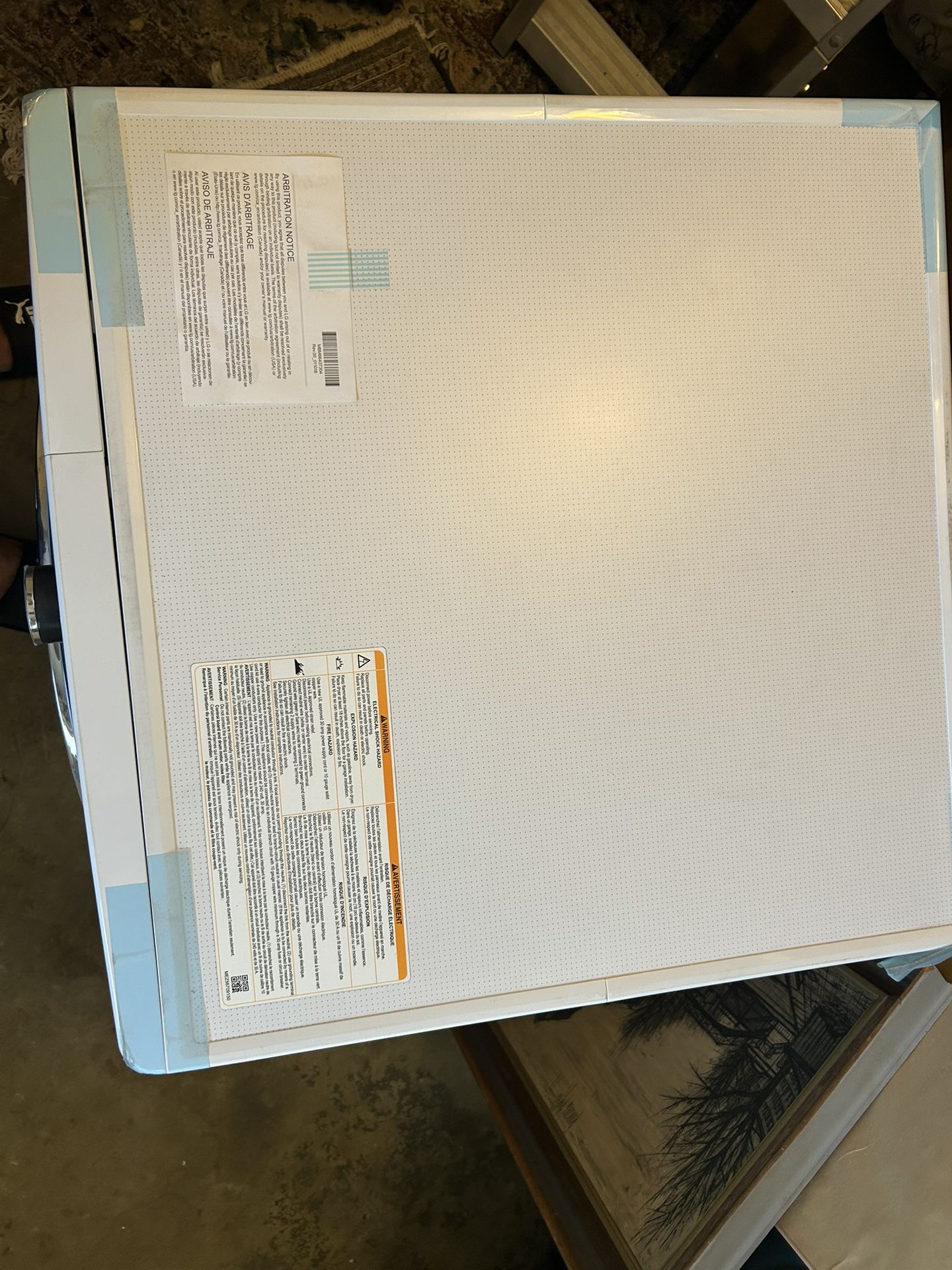 Brand New LG Electric dryer