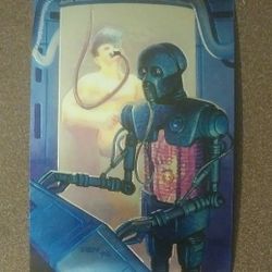 1996 Star Wars Finest Topps #84 2-1B Surgical Droid Movie Art Collectible Vintage Trading Card Chrome Chromium
