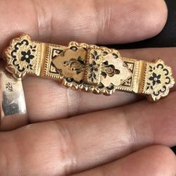 Vintage Gold Filled Pin Brooch 