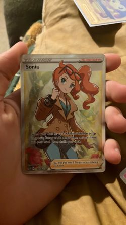 Sonia Pokémon trainer