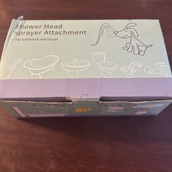 Pet Shower Head Sprayer Attachment