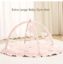 ANGELBLISS 5 in 1 Baby Play Gym Mat