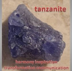 Tanzanite Raw Chunk #3