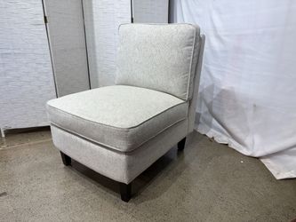 OFFICE STAR Armless Sasha Fabric Accent Chair
