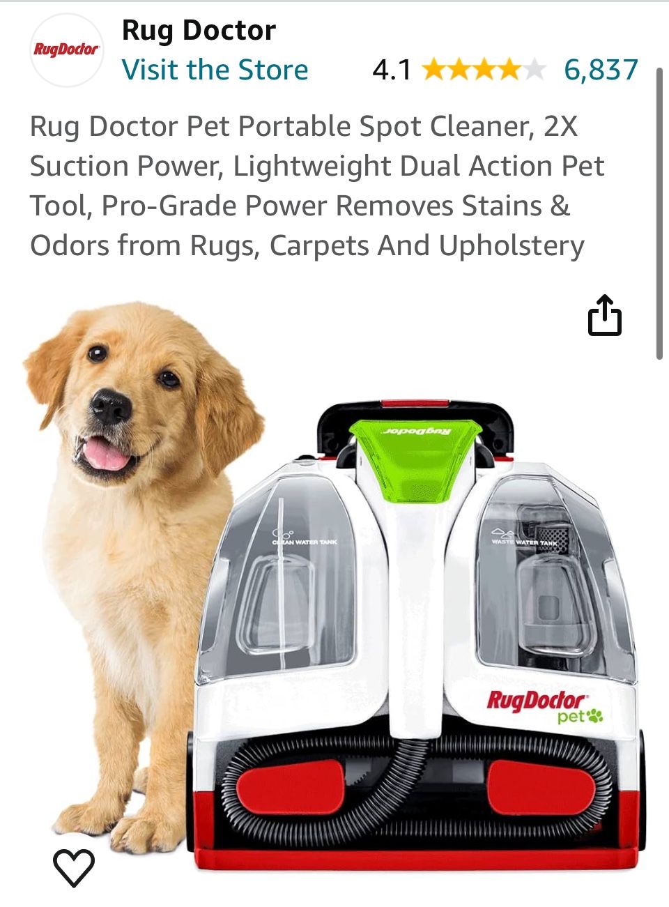 Rug Spot Cleaner