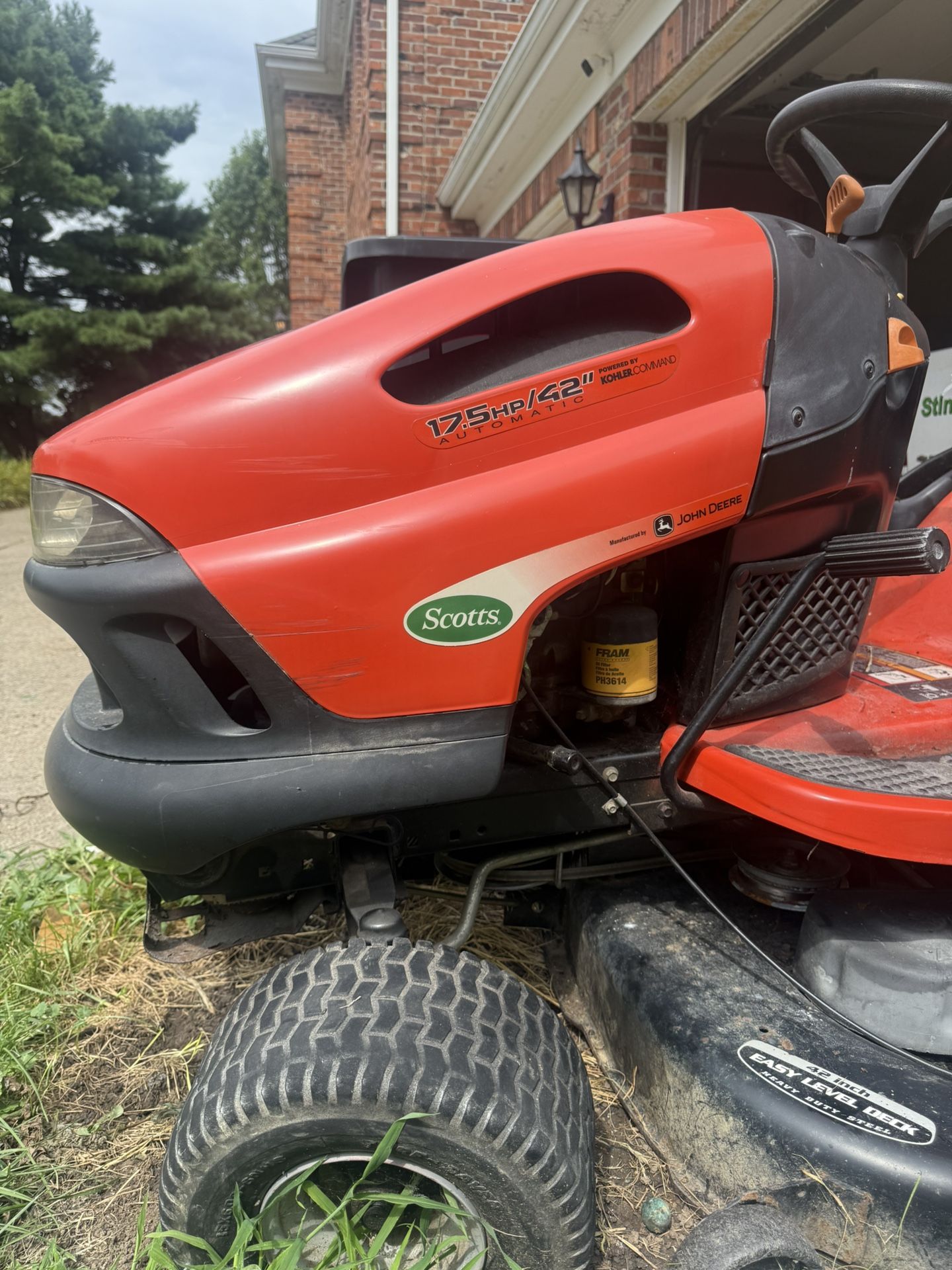 Ride On Lawnmower 