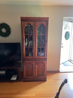 Wood shelves