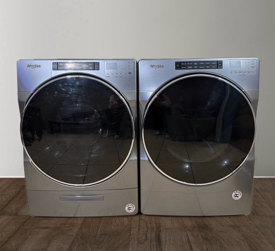 🎊6 Months Warranty🎊 Whirlpool Washer & Electric Dryer •We Accept Afterpay•