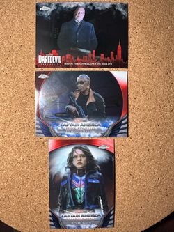 2025 Topps Chrome Marvel Studios Card Insert Set Lot Bundle (3x Cards)